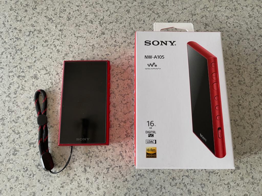 SONY WALKMAN NW-A105 16GB - ポータブルプレーヤー