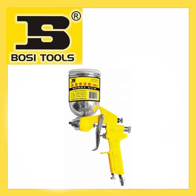 Spray gun Paint cans (Category: Construction Tools & Equipment) located in Manila. Submitted by tina.sales (Listing ID 1088517442, Image 1). Description: Spray gun Paint cans Brand;Bosi Model;BS-W-71G Price;1,185 BOSI TOOLS Product For other product inquiries pls contact us. Globe: 0 9 4 5 6 5 3 6 1 6 2 Smart: 0 9 6 8 3 8 0 2 3 2 0 Landline: 8 5 5 7 6 6 1 6.