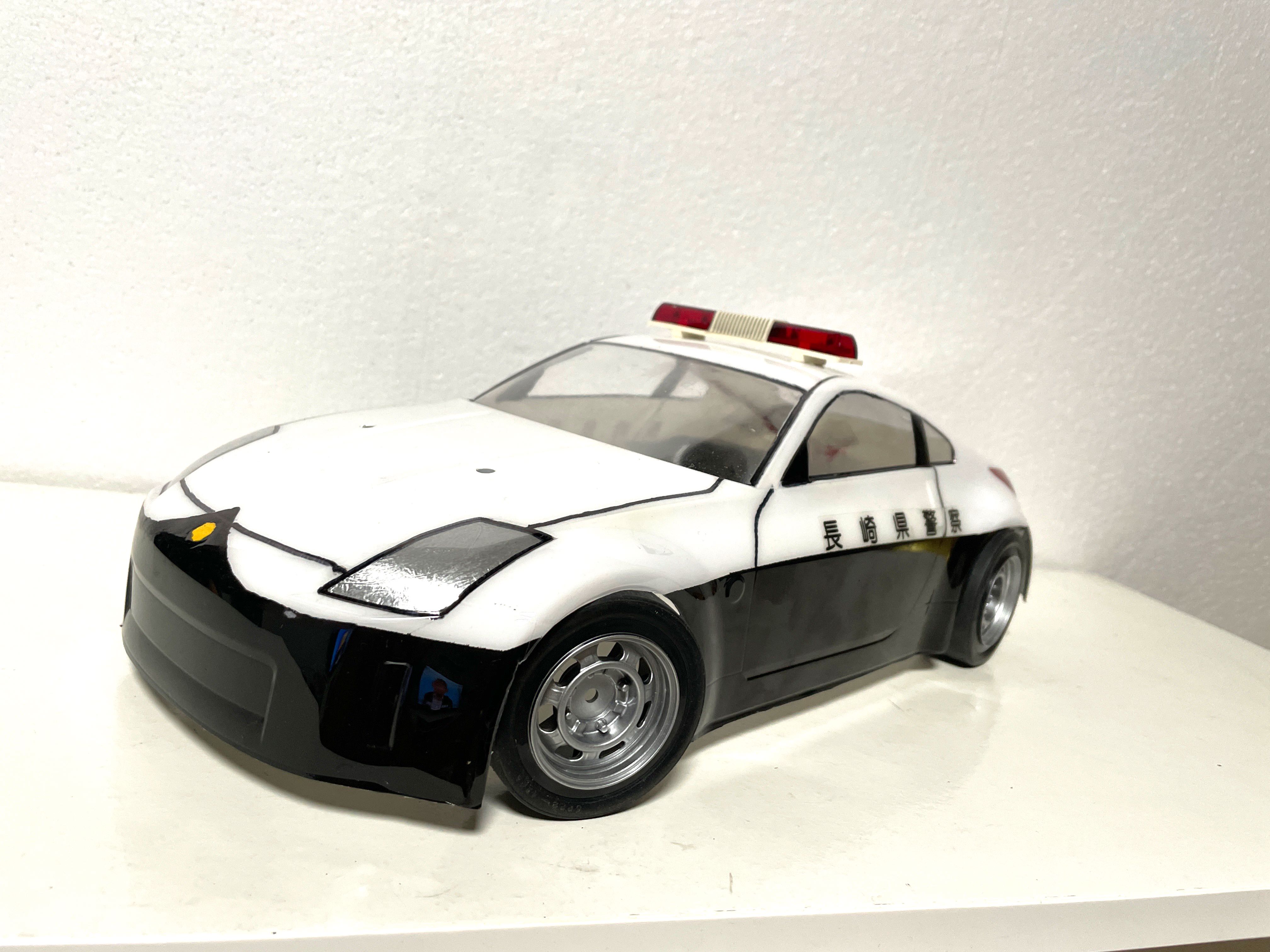 Tamiya rc police car on sale