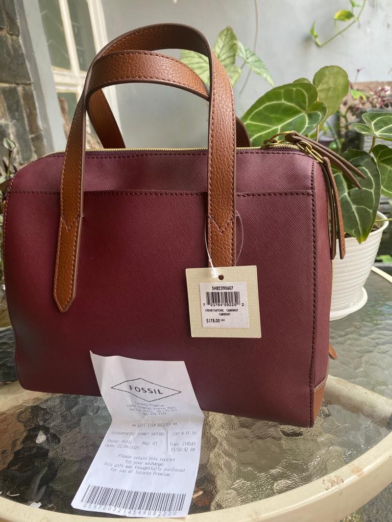 tas fossil satchel