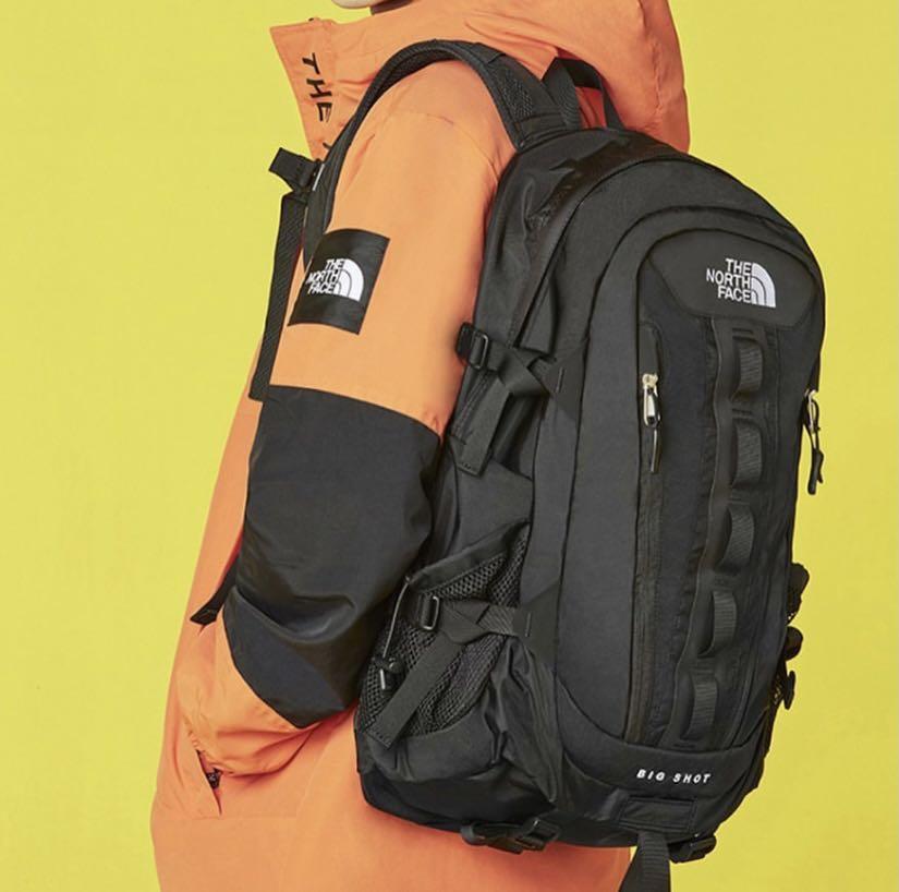 the north face big shot black backpack 17寸, 他的時尚, 包, 背包在