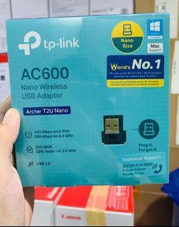 TP-Link Archer T2U Nano AC600 Wireless USB Adapter | WiFi Receiver | WiFi Dongle