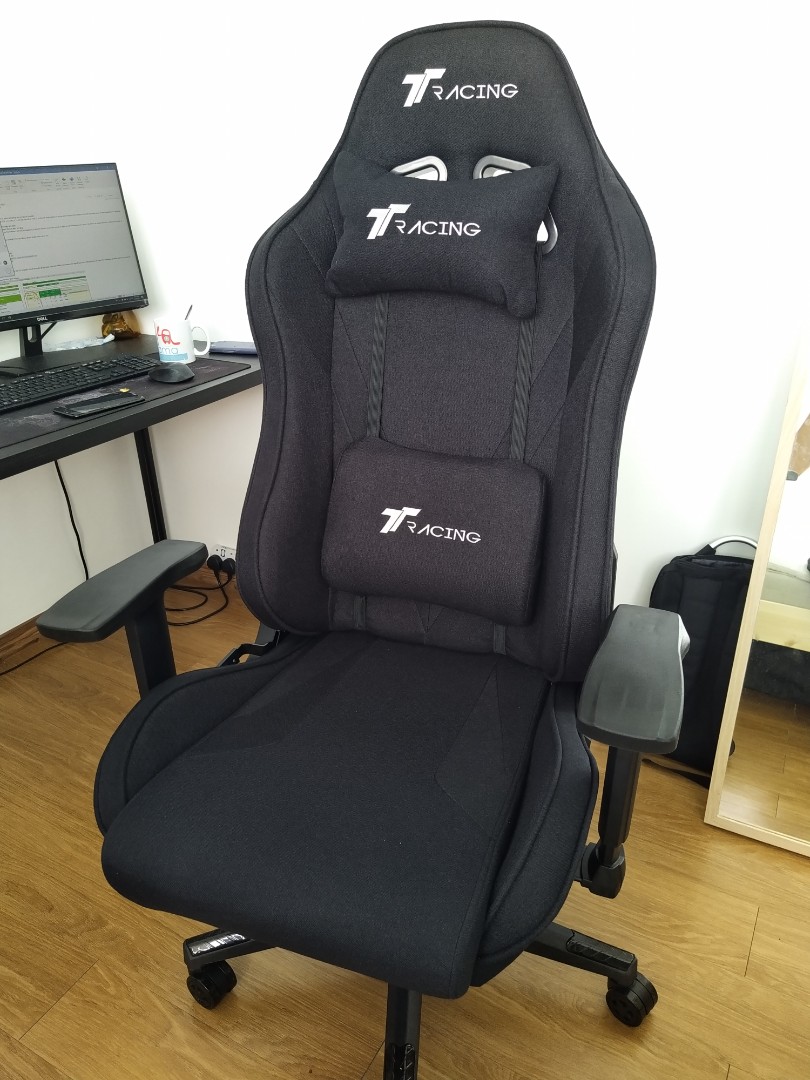 TT RACING SWIFT X FABRIC GAMING CHAIR Furniture Home Living