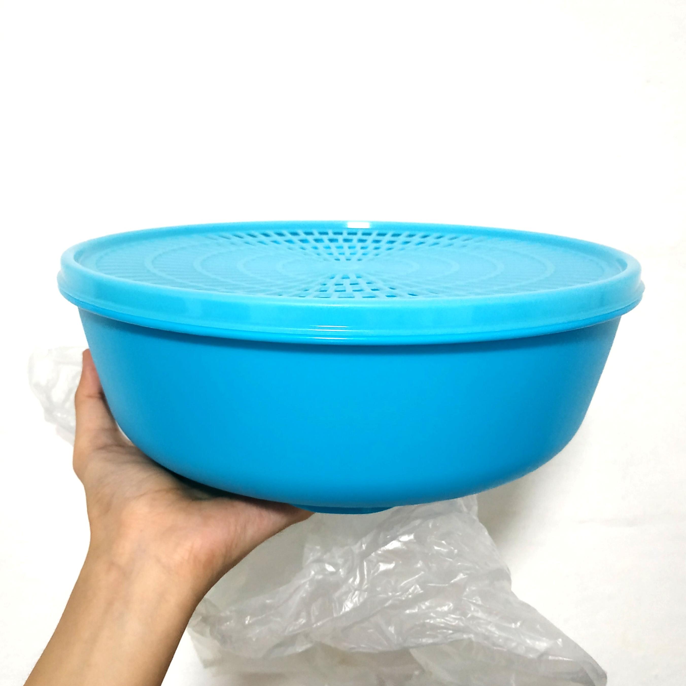 Tupperware 3L Modular Colander Strainer Container with Lid Cover Seal