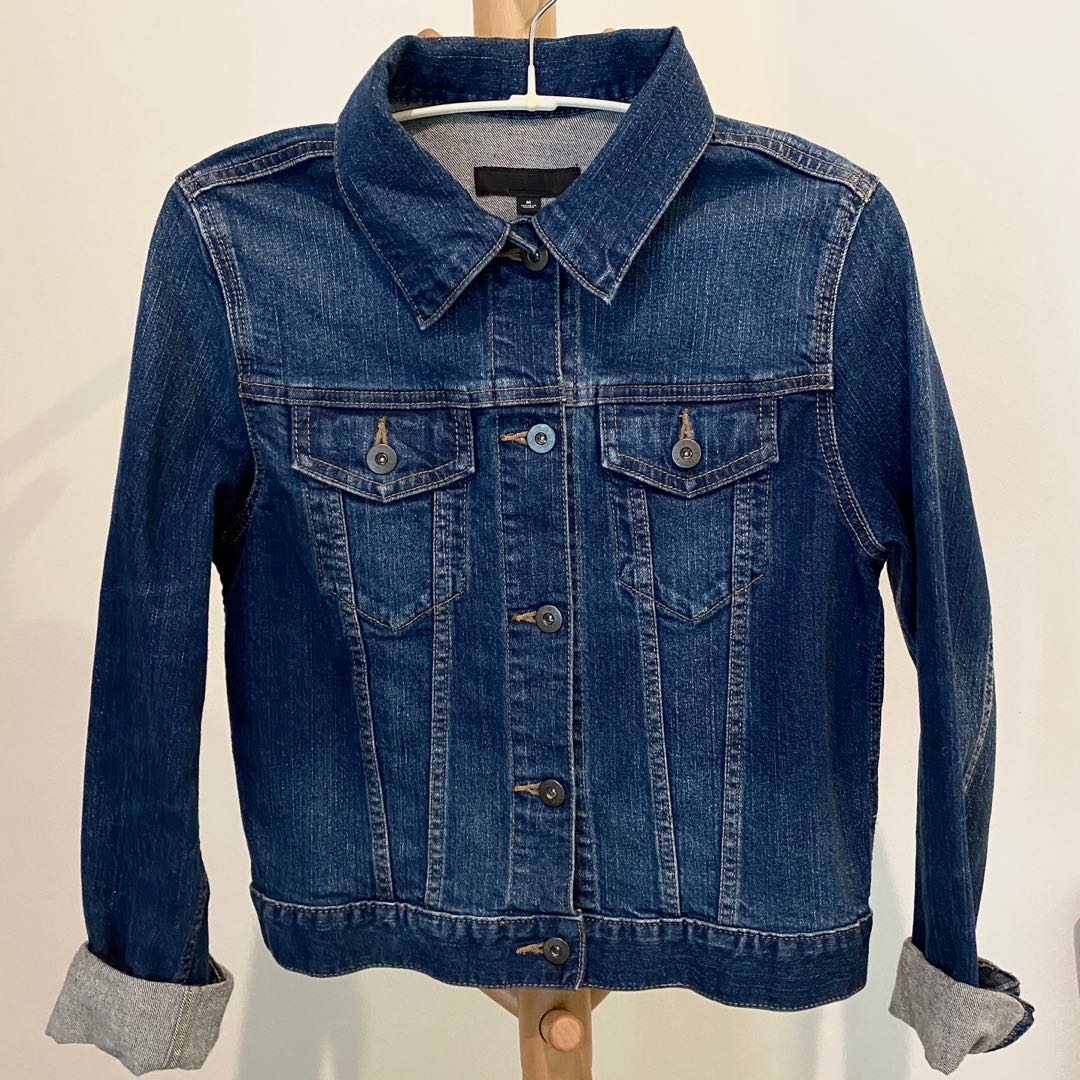 Uniqlo Denim Jacket, Women's Fashion, Coats, Jackets and Outerwear on