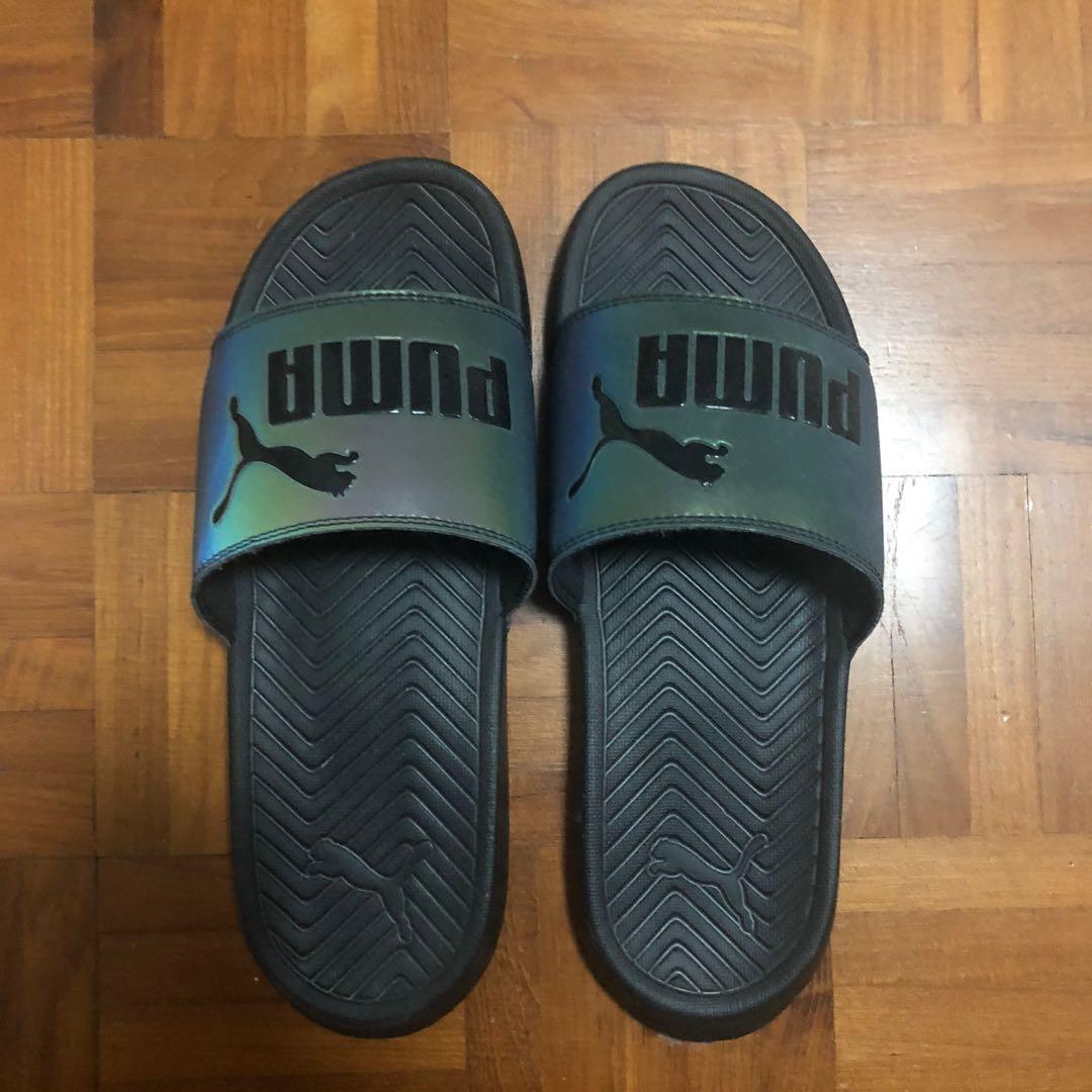 Puma reflective slides on sale