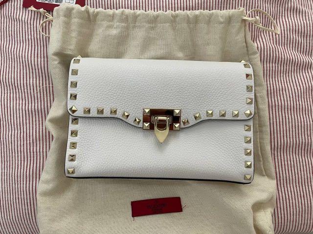 White valentino crossbody bag top