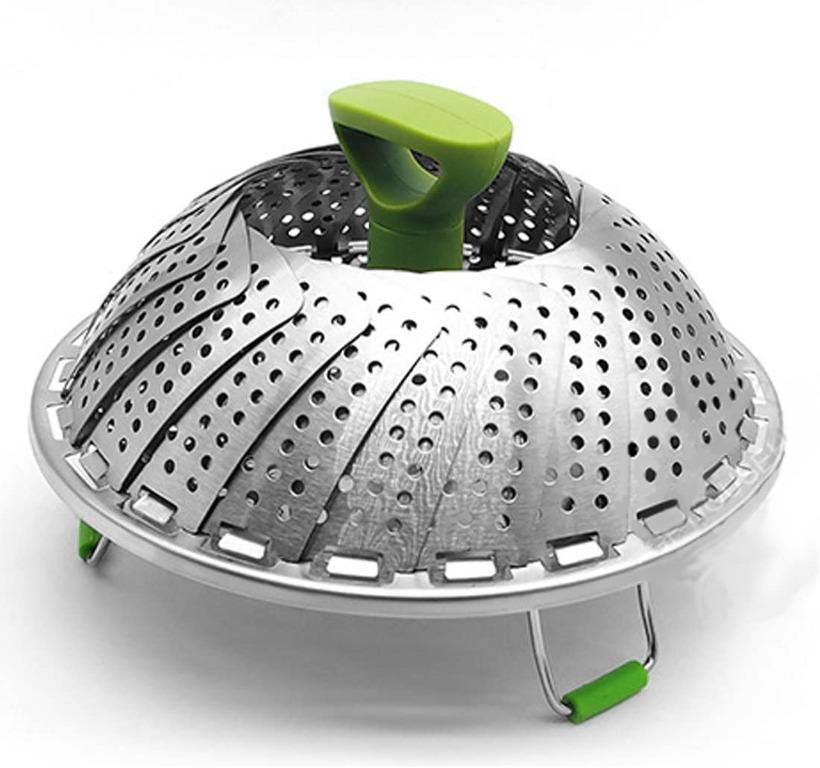 Multipot with collapsible steamer clearance