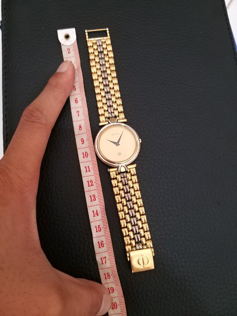 Vintage Gucci Watch 4500 Gold Plated 