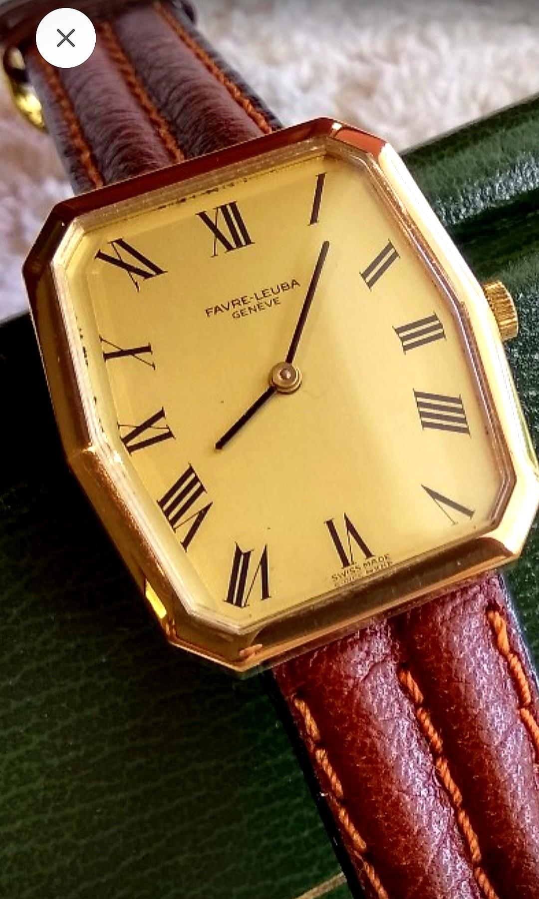 Favre leuba gold watch prices online