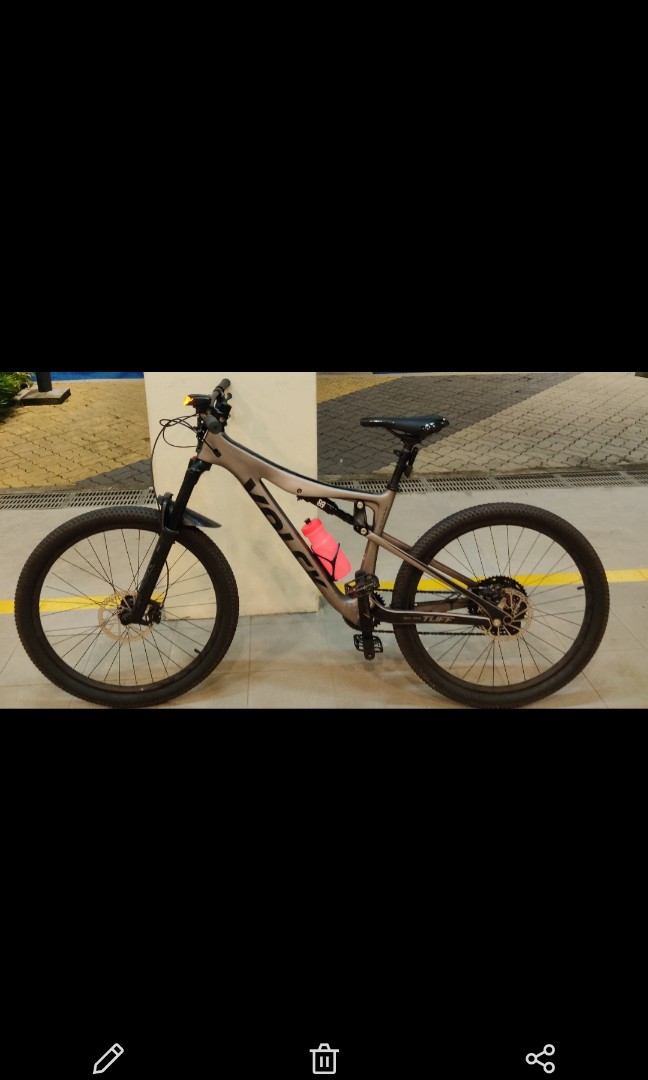 Volck full suspension carbon mountain bike