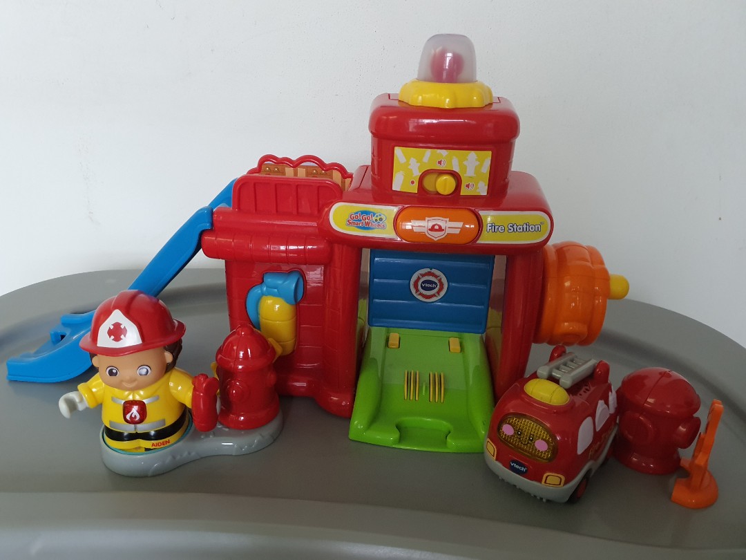 Vtech Fire Station and Fireman (in English), Hobbies & Toys, Toys ...