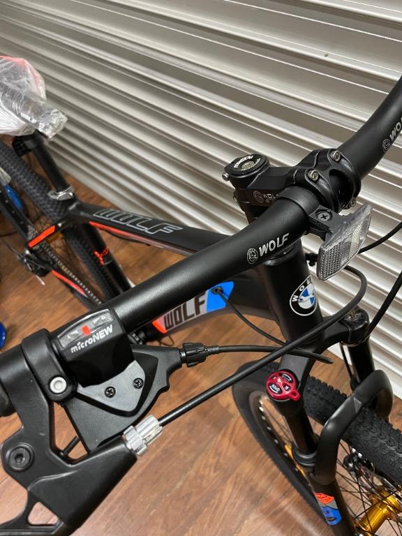 Wolf PL900 27.5" Mountain Bike (Matt Black Orange) (Category: Bicycles) located in Singapore. Submitted by kshbicycles (Listing ID 1088711410, Image 2). Description: Frame material: Alloy Shifter: Micro-New 3*9 speed Fork: Lock out suspension FD& RD: Micro-New Wheel size: 27.5" Tags: bicycle, mtb, polygon, trinx, gt, giant, raleigh, aleoca, orbea, laux, trek, merida, crolan, java, scott, upland, giern, totem.
