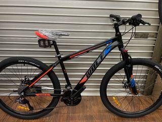 Wolf PL900 27.5" Mountain Bike (Matt Black Orange)
