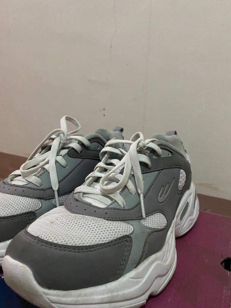 World Balance Prima Chunky Dad Shoes Gray