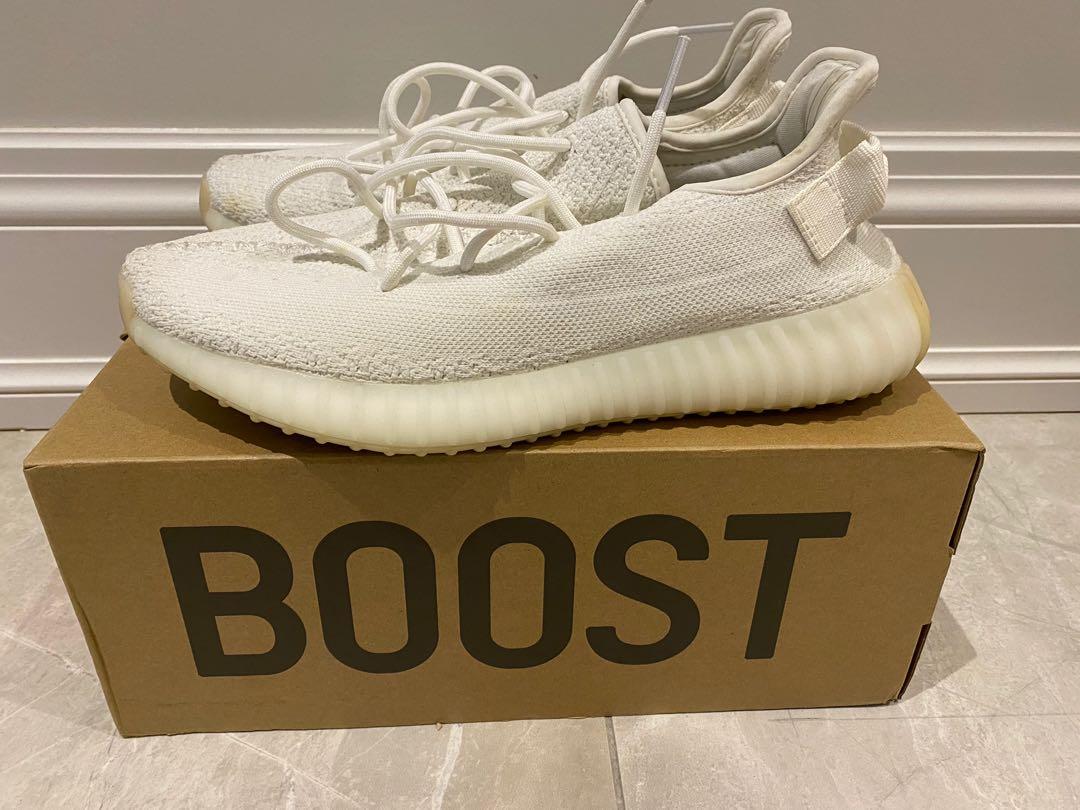 Yeezy Boost 350 V2 Cream White Replica Men s Fashion Footwear on