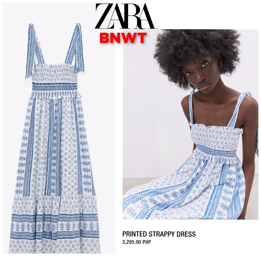 Strappy dress deals zara