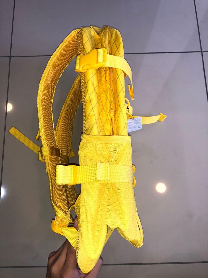 Supreme Backpack (FW18) Yellow – RIF LA