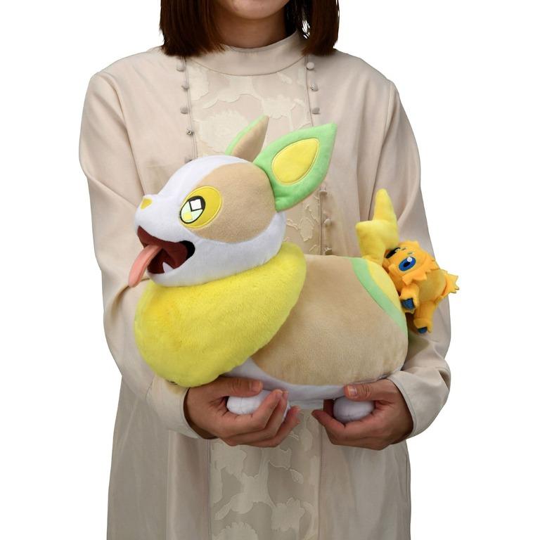 29號截 預訂9月 Pokemon 來電汪 電電蟲特大毛公仔 玩具 遊戲類 毛公仔 Carousell