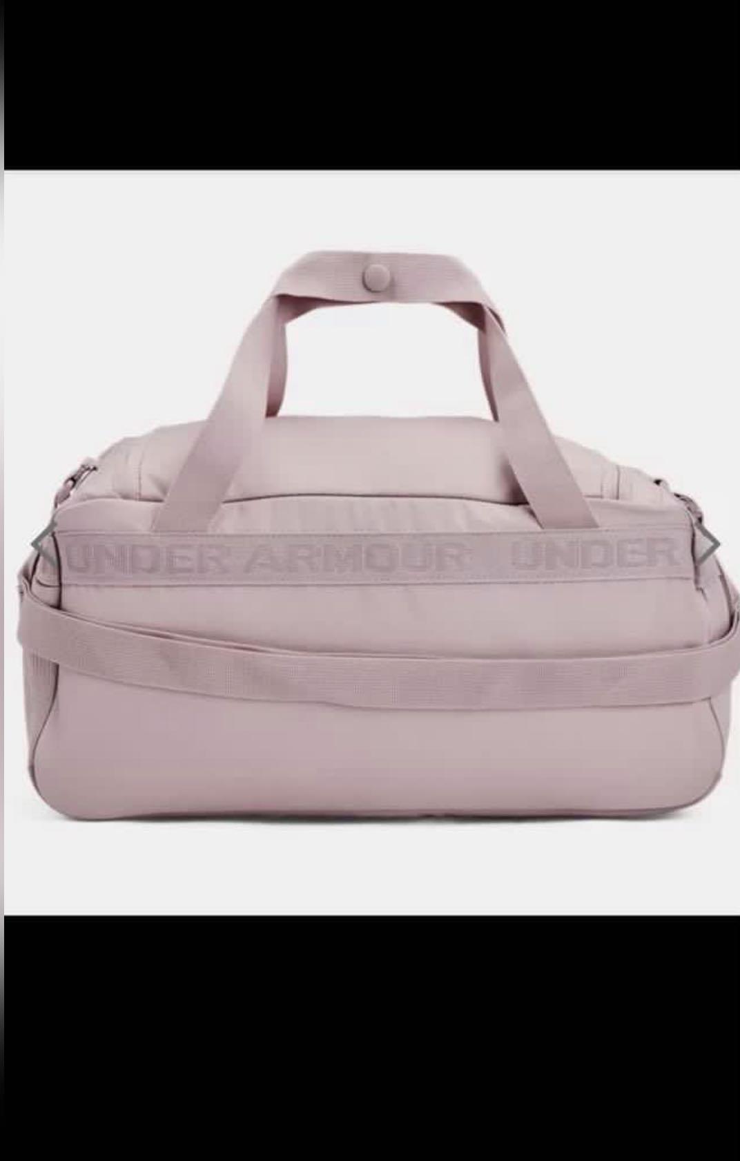 Under armour shop pink duffle