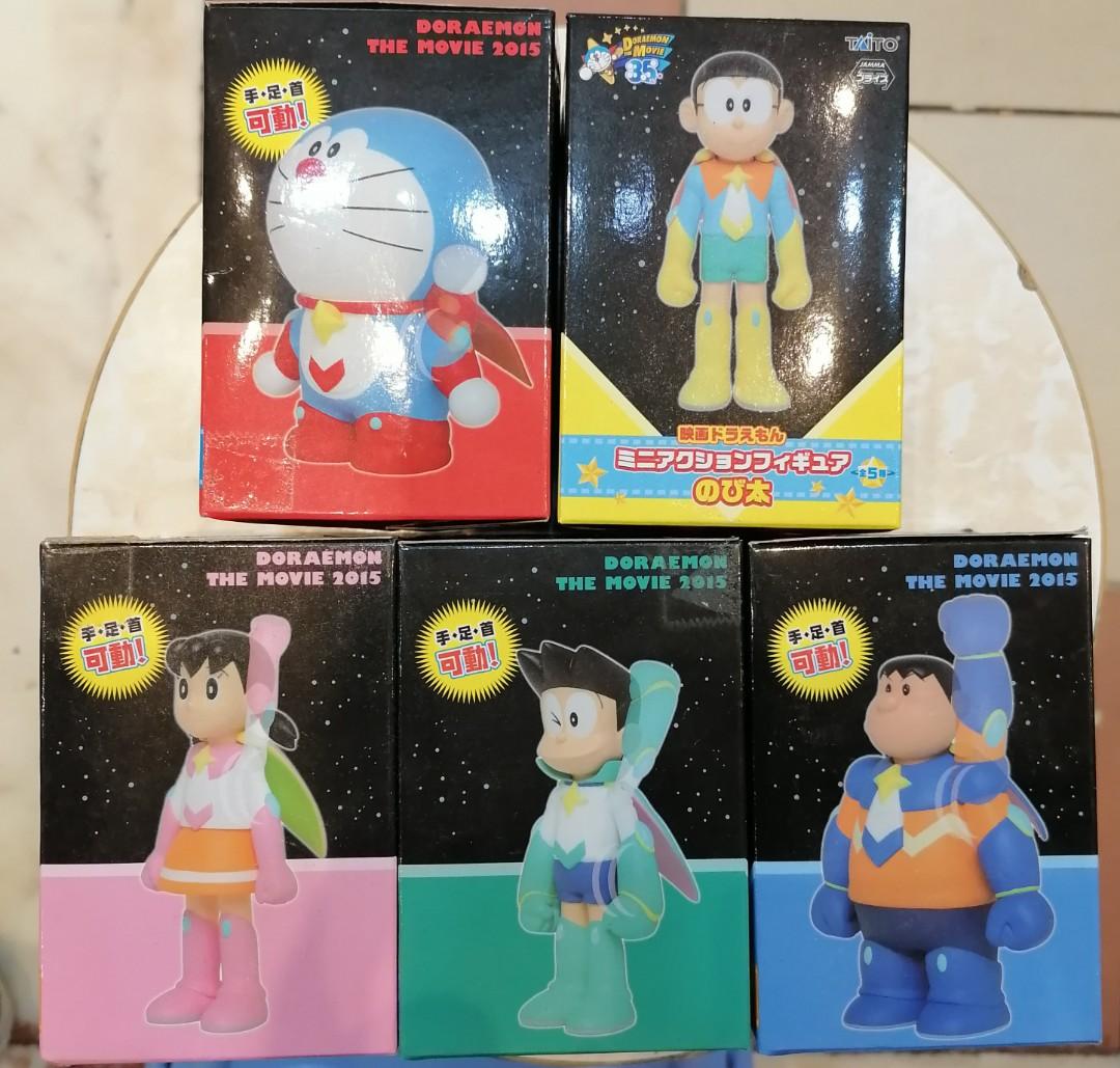 叮噹多啦A夢Doraemon 宇宙英雄記全5 種Taito, 興趣及遊戲, 玩具& 遊戲類- Carousell