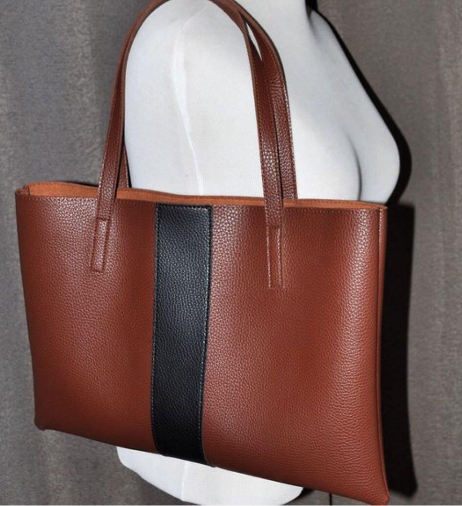 vince camuto vegan leather bag