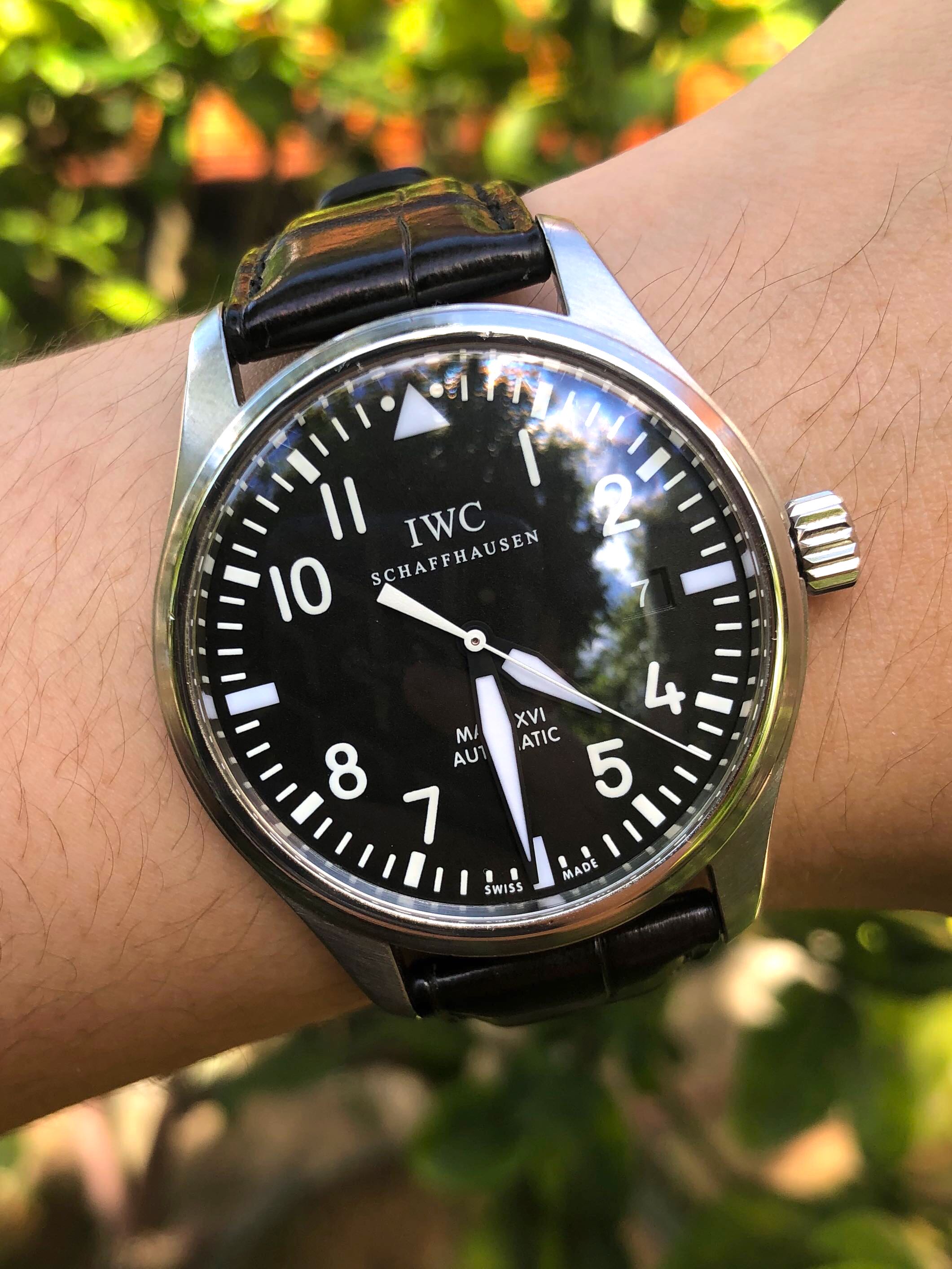 SOLD IWC Pilot XVI Mark 16 Luxury Watches on Carousell