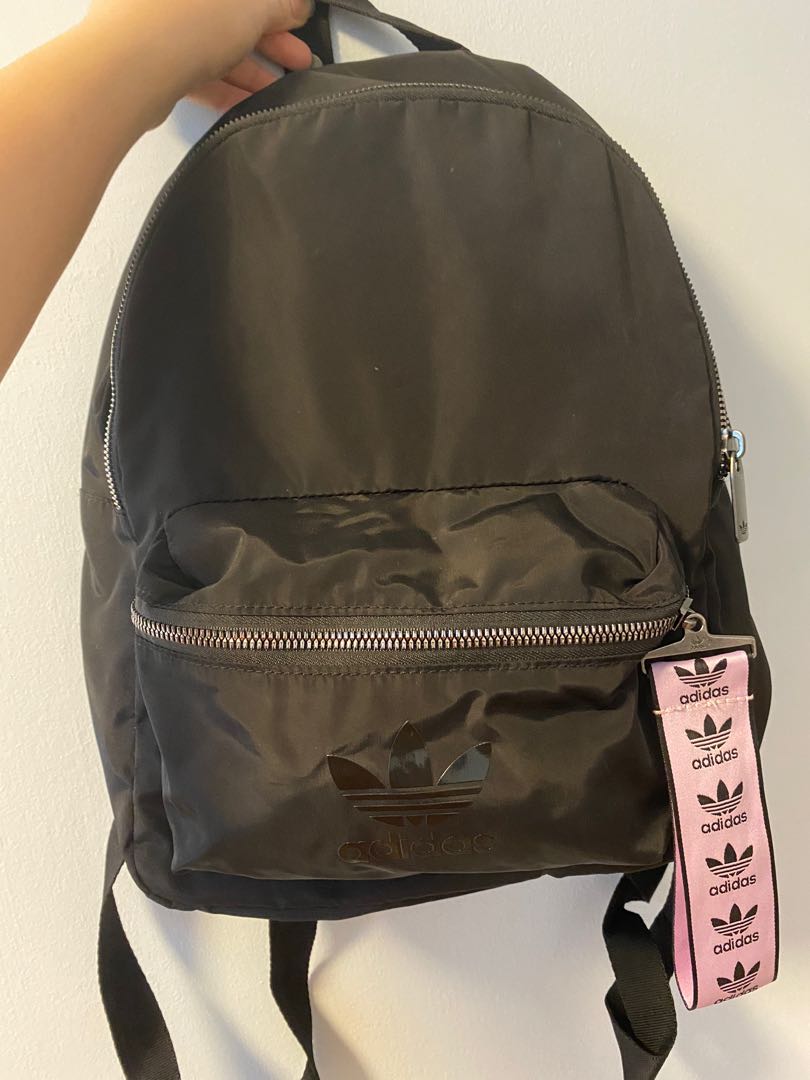 Adidas black backpack women's hotsell