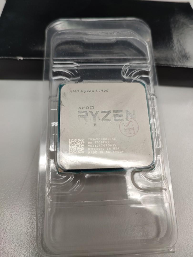 AMD Ryzen 5 1400 CPU, 電腦＆科技, 手提電腦- Carousell