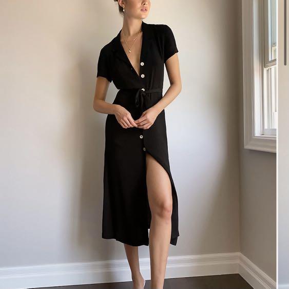 Aritzia Shirt Dress Women s Fashion Tops Sleeveless on Carousell
