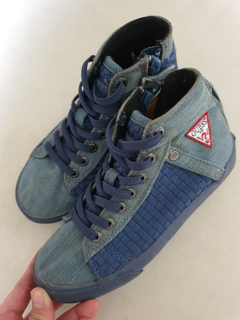 Authentic Guess Denim shoes Babies Kids Babies Kids Fashion on Carousell