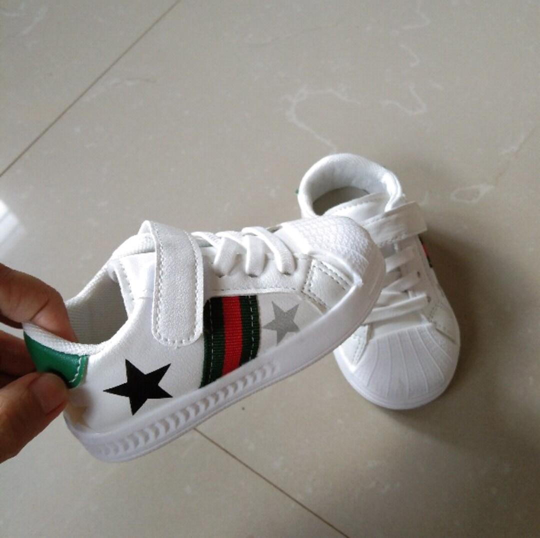Baby Boy White Shoes Sneakers Babies Kids Babies Kids Fashion On Carousell