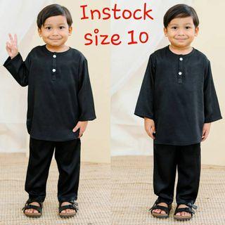 BAJU KURUNG MELAYU BLACK KURONG