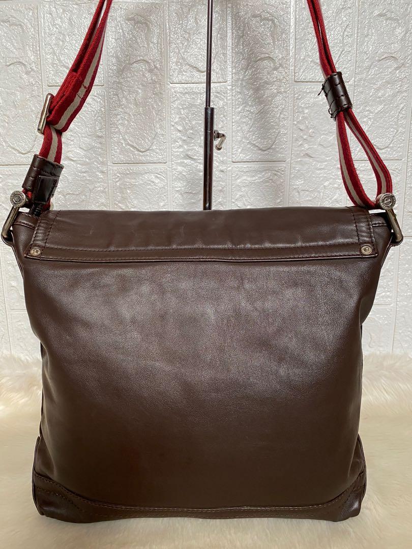 Bally messenger sales bag sale