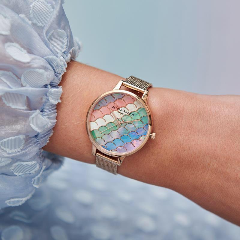 Olivia burton mermaid hot sale watch