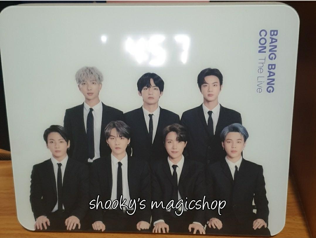BTS Bang Bang Con Acrylic Clock (Category: Clocks) located in Quezon City. Submitted by shookys.magicshop (Listing ID 1085286031, Image 3). Description: BTS Bang Bang Con Acrylic Clock Set ✅ Acrylic Clock ✅ stand, USB cable.
