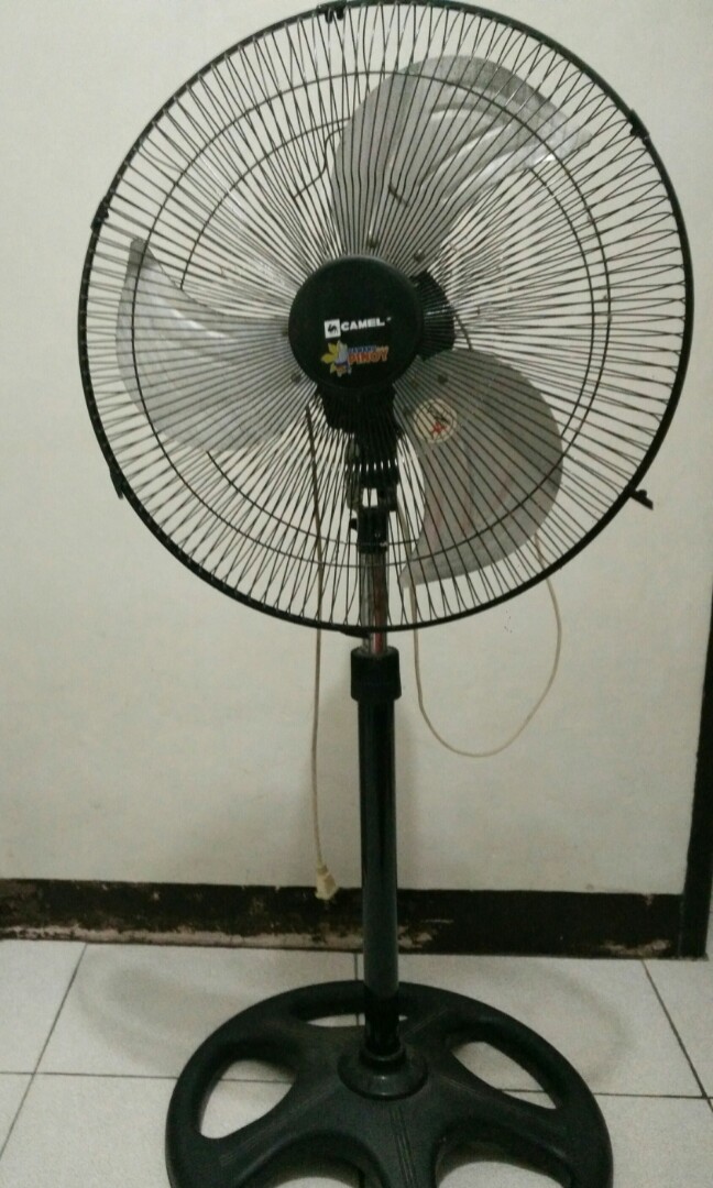 Camel Electric fan Almost new, Furniture & Home Living, Lighting