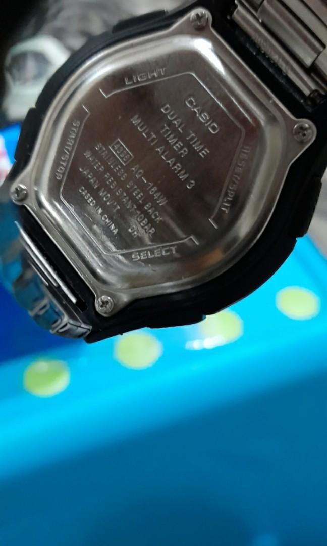 Casio aq 184w on sale