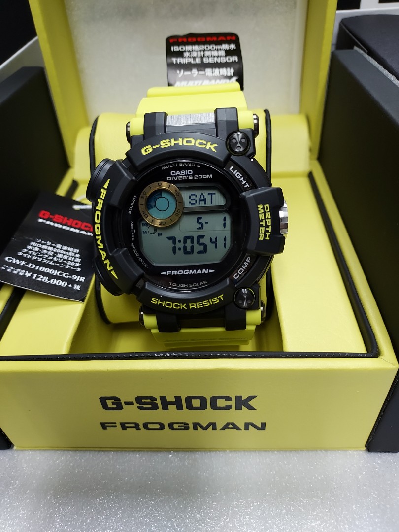加快閃優惠）Casio G-Shock Frogman GWF-D1000JCG -9JR (極罕絕版型號
