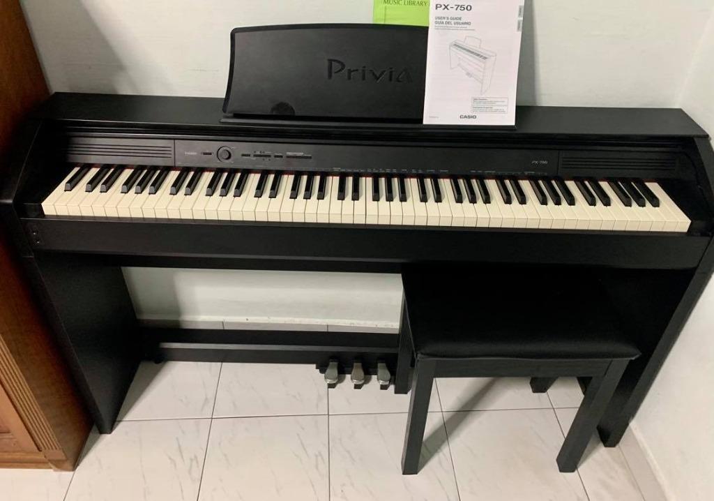 Casio privia px750 best sale