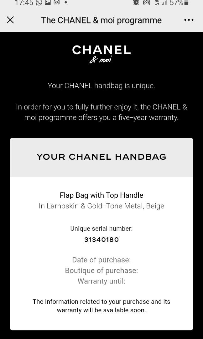 Chanel 19 maxi handbag, Shiny lambskin, gold-tone, silver-tone