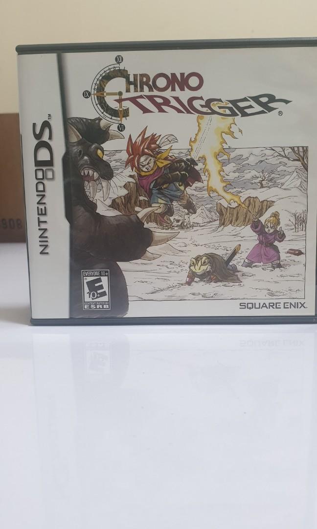 Chrono Trigger (Nintendo ds) (Category: Nintendo) located in Quezon City. Submitted by itemsforadoption (Listing ID 1085235155, Image 1). Description: Rfs: Its still quarantine and I'm decluttering a lot of my purchases. Been impulse buying a lot. In a way I'm buying and selling Step back into nostalgia, embark on an epic journey once more! And play one of the games that defined the genre. Game is in good condition no trouble running. Original an