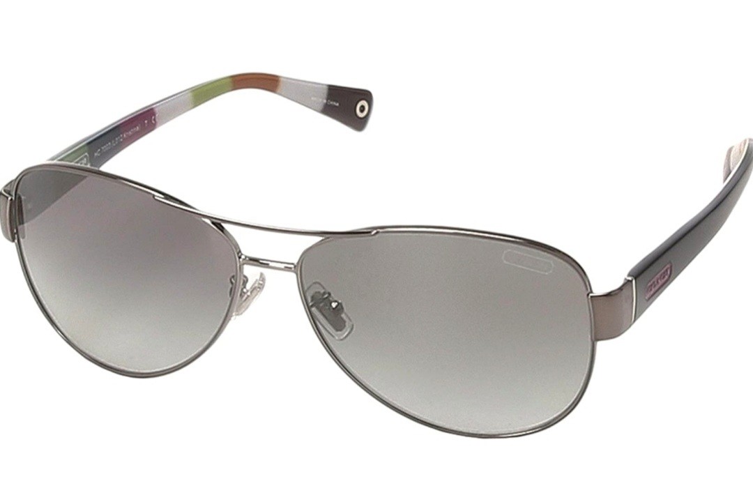 Coach kristina top sunglasses white