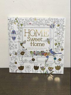 Color Book: Home Sweet Home (34 pages, Back to Back print, Perforated for easy removal)