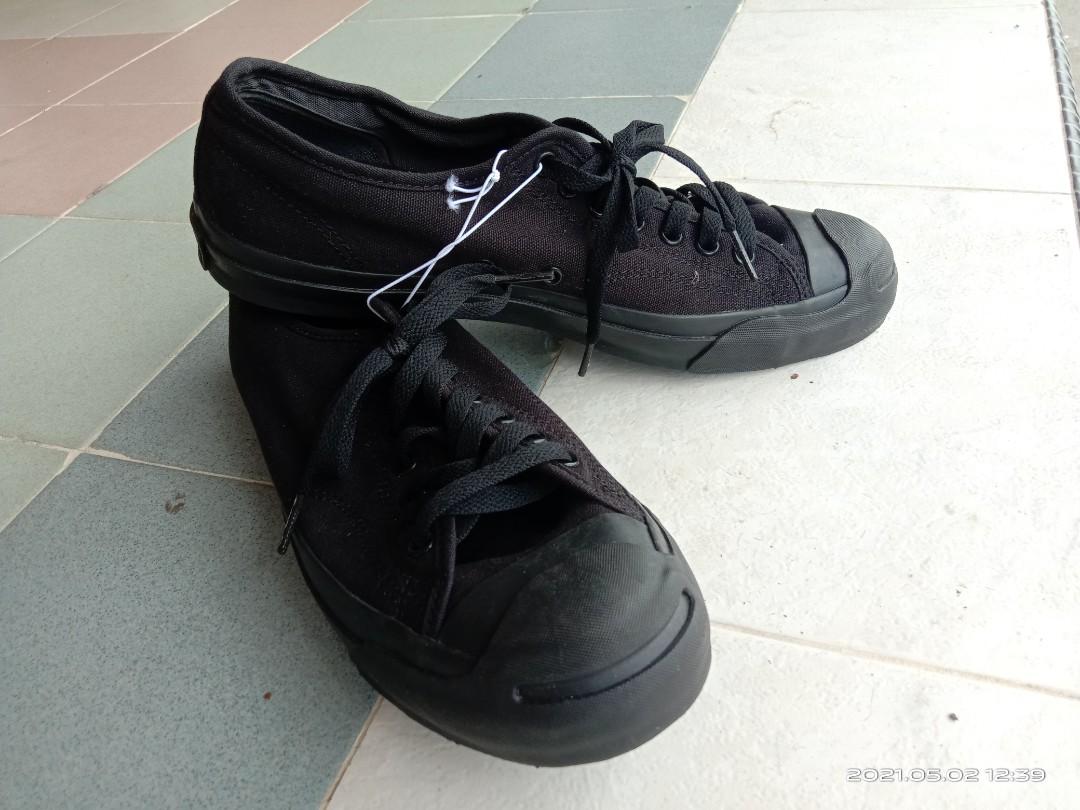 Jack purcell black canvas on sale