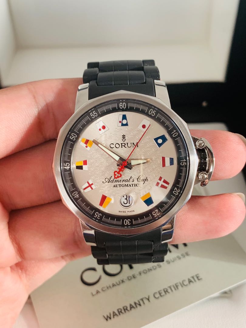 Corum admirals cup best sale automatic