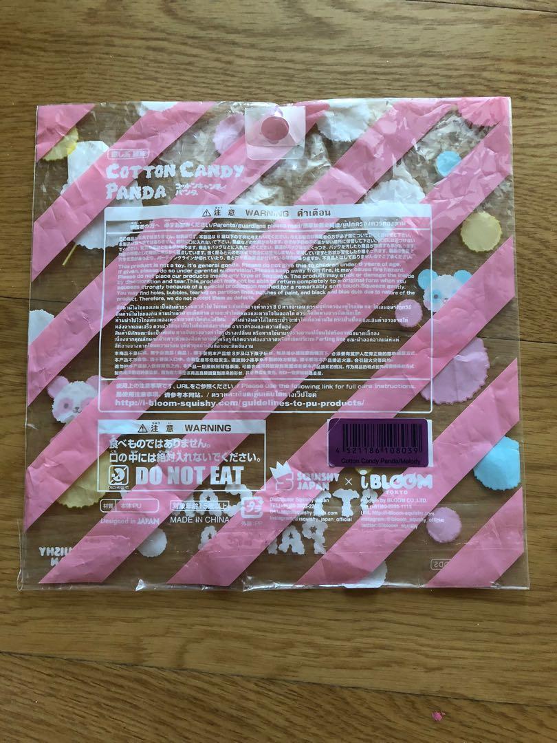 Cotton Candy Panda Squishy Toys Collectibles Mainan Di Carousell