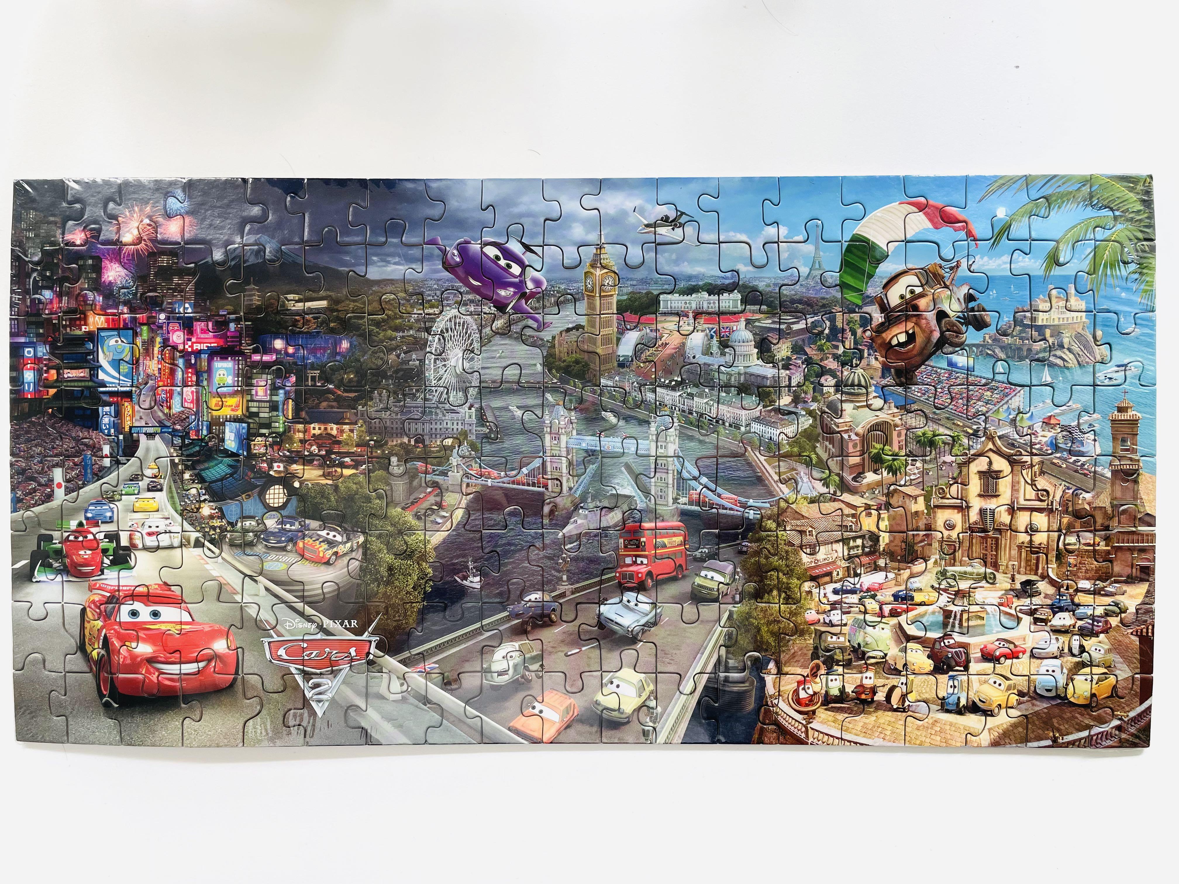 Disney Pixar Cars 2 Jigsaw Puzzle (152 pcs) , Hobbies & Toys, Toys & Games  on Carousell