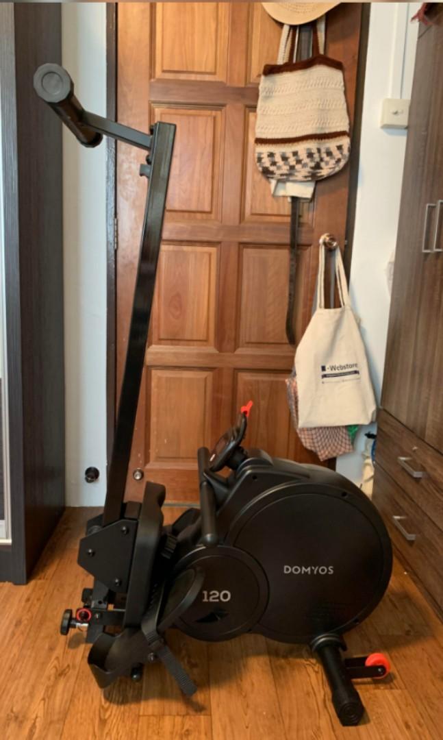 domyos 120 rowing machine Sports Equipment Exercise Fitness Cardio Fitness Machines on Carousell