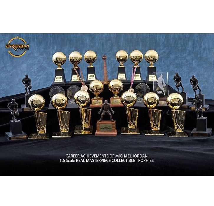 Dreamtoys Mj23 Career Achievements Of Michael Jordan 1 6 Real Masterpiece Collectible Trophies Toys Games Action Figures Collectibles On Carousell